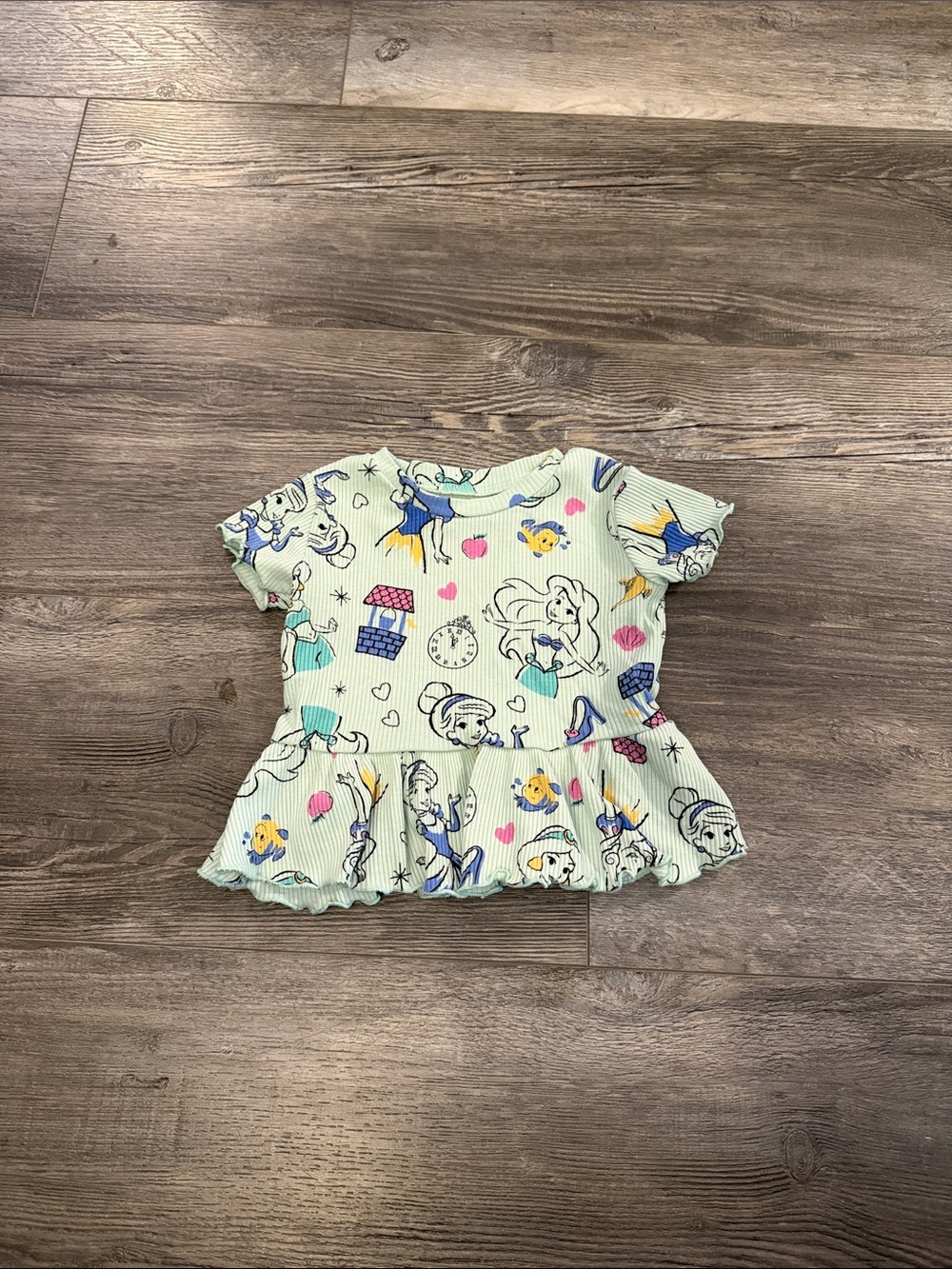 Disney Baby Princess Printed Top Baby 2-18M
